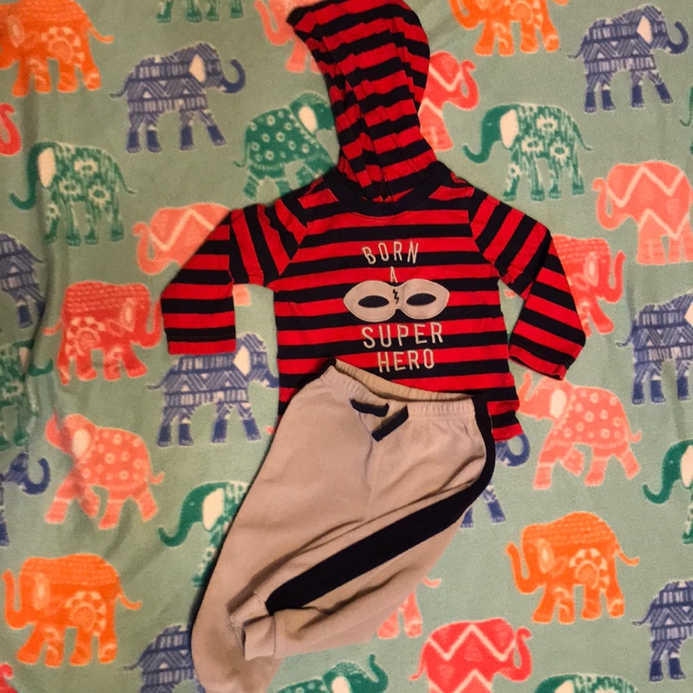 2 piece outfit for infant boys